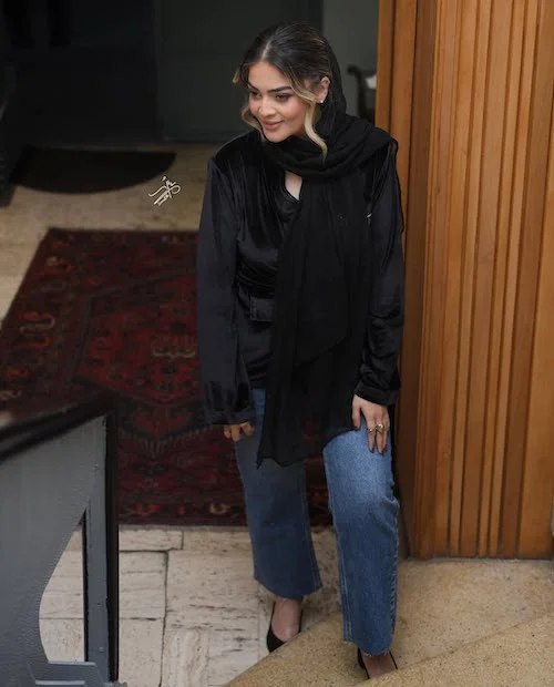 کت مخمل عارفه معماریان