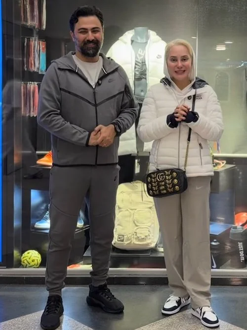 استایل ورزشی آرام جعفری