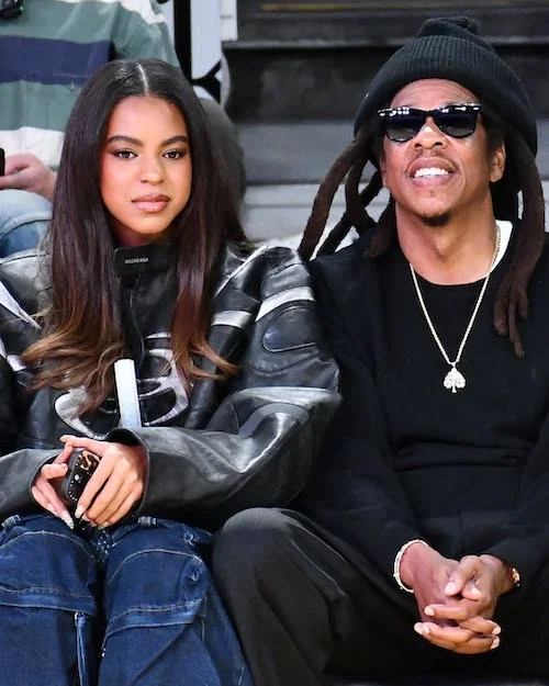 شباهت زیاد بیانسه و دخترش