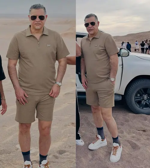 علی دایی در کویر