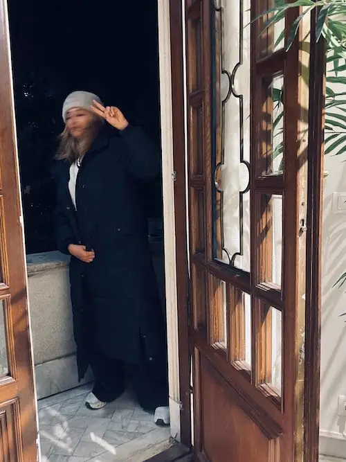 کلاه روسی محیا دهقانی