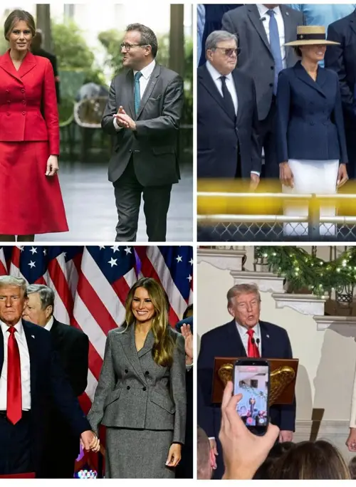 ملانیا ترامپ و کتهای دیور