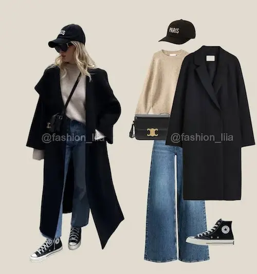 پالتو مشکی همه کاره