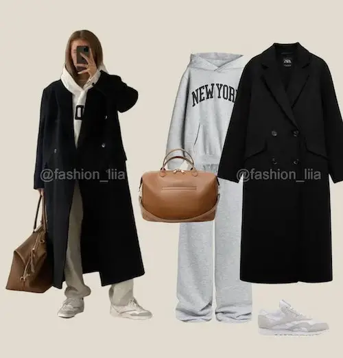 پالتو مشکی همه کاره