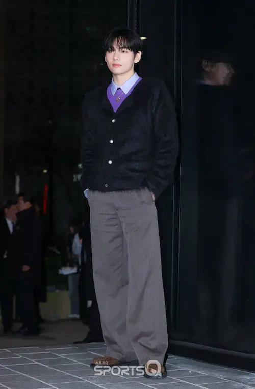 کیم تهیونگ در ایونت سلین