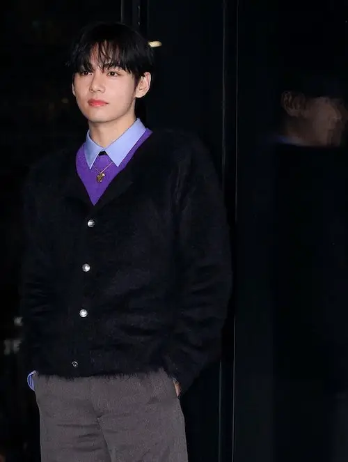 کیم تهیونگ در ایونت سلین