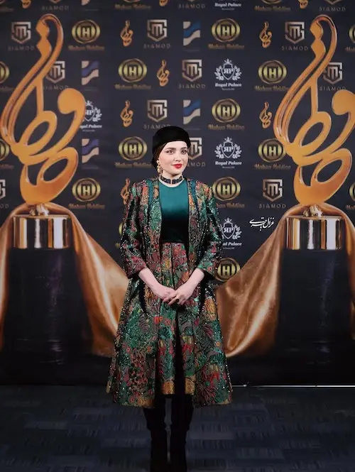 بهنوش طباطبایی در جشن حافظ ۱۴۰۴