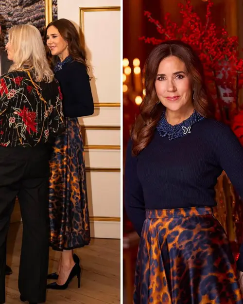 بلوز و دامن‌های ملکه مری دانمارک