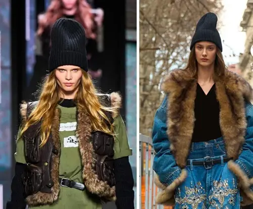 ترند کلاه بافتنی