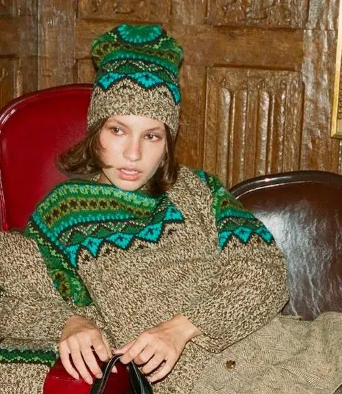 ترند کلاه بافتنی