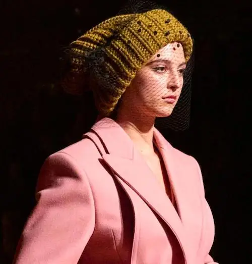 ترند کلاه بافتنی