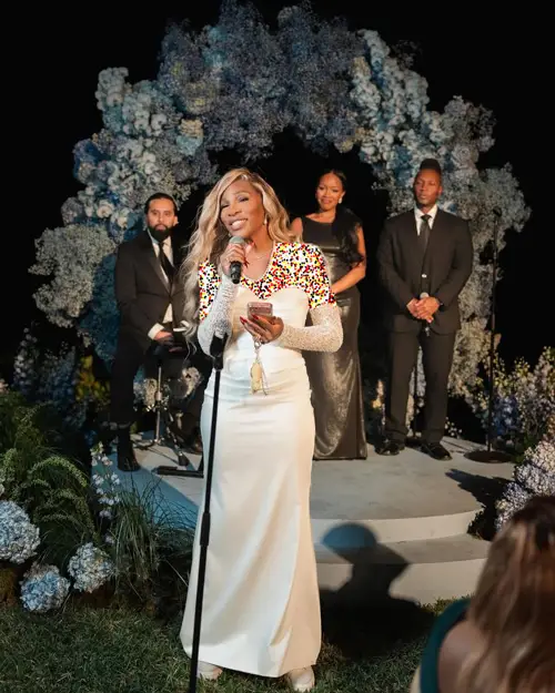 مراسم ازدواج ونوس ویلیامز