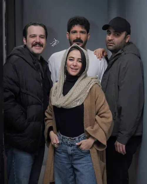 ژاکت بافت الناز حبیبی