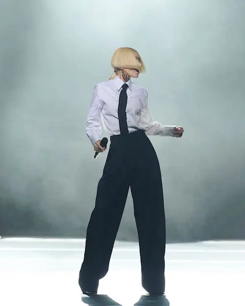 کت و شلوار خوانندگان ترک روی صحنه