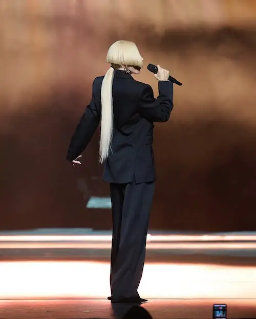 کت و شلوار خوانندگان ترک روی صحنه