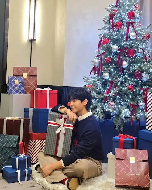 استایل کریسمسی جونگ هه‌این