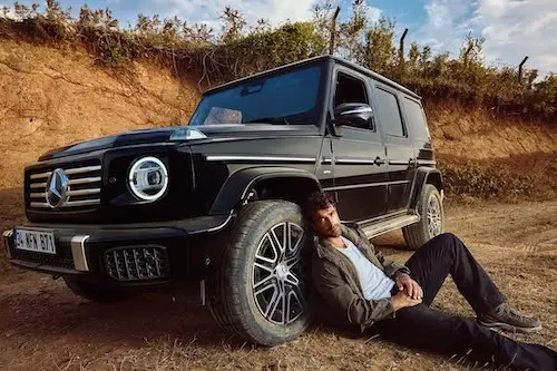 ابراهیم چلیکول در تبلیغ بنز