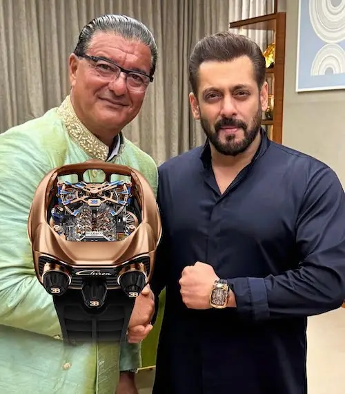 کلکسیون ساعت‌های سلمان خان