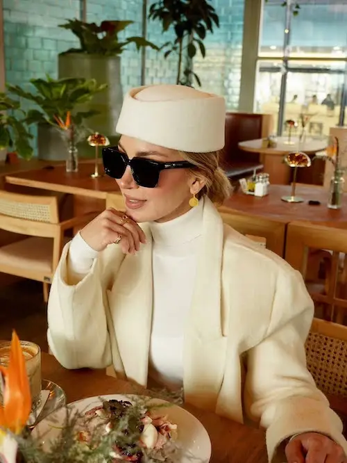 کلاه پیلباکس مینا مختاری