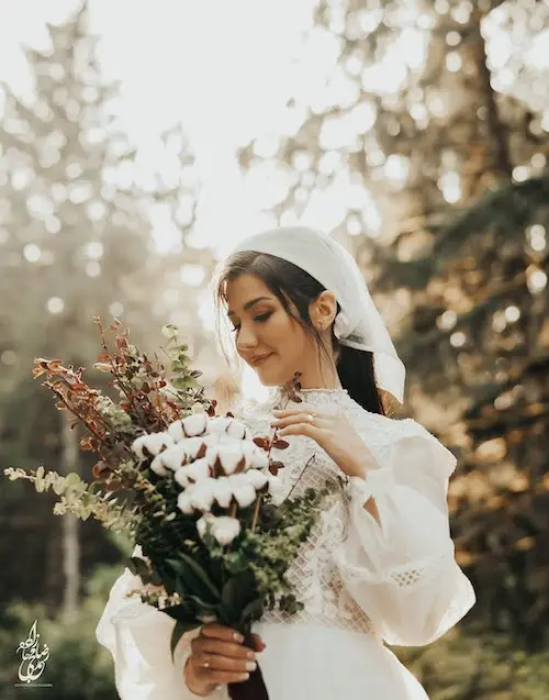 لباس عروس نیلوفر استخری