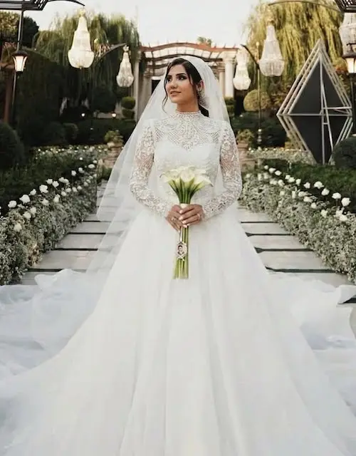 لباس عروس نیلوفر استخری