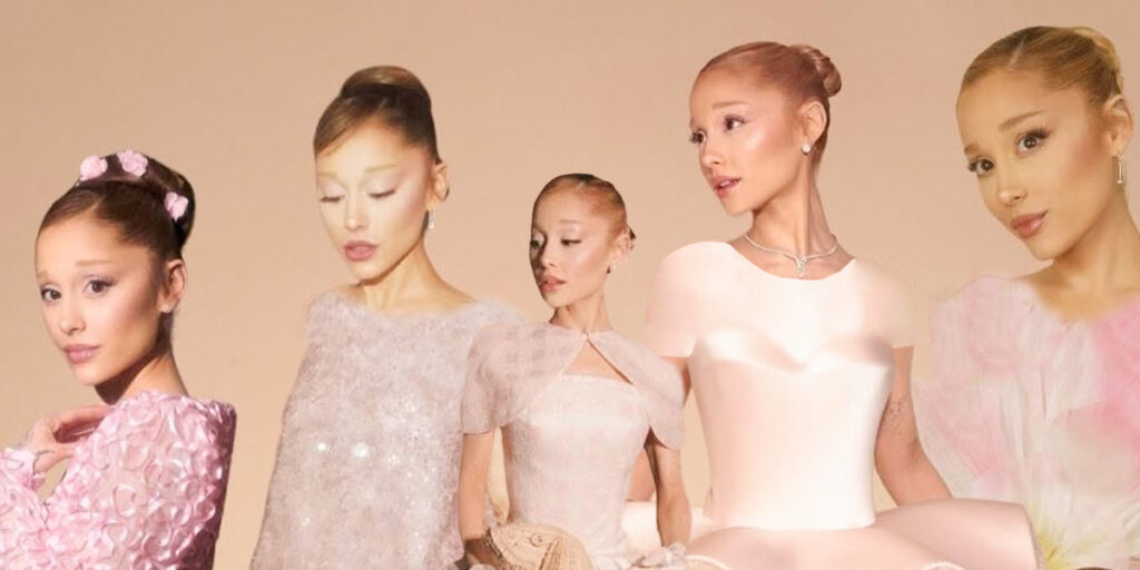 پیراهنهای صورتی آریانا گرانده