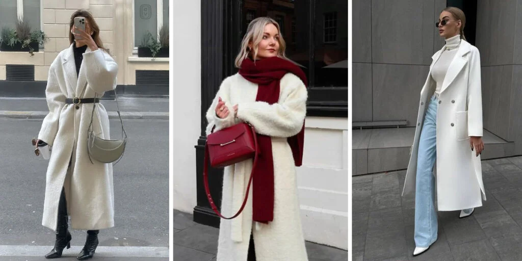 چطور سفید آرامش‌بخش سال را در استایل‌های زمستانی به کار ببریم؟