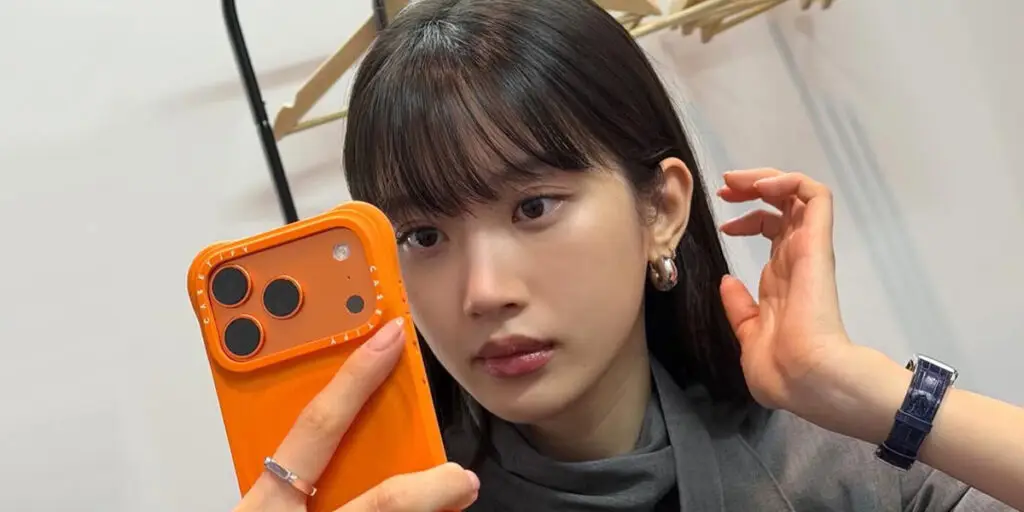 راز استایل زمستانی مون گایونگ؛ کت شگی کرمی که همه را شیفته کرد!