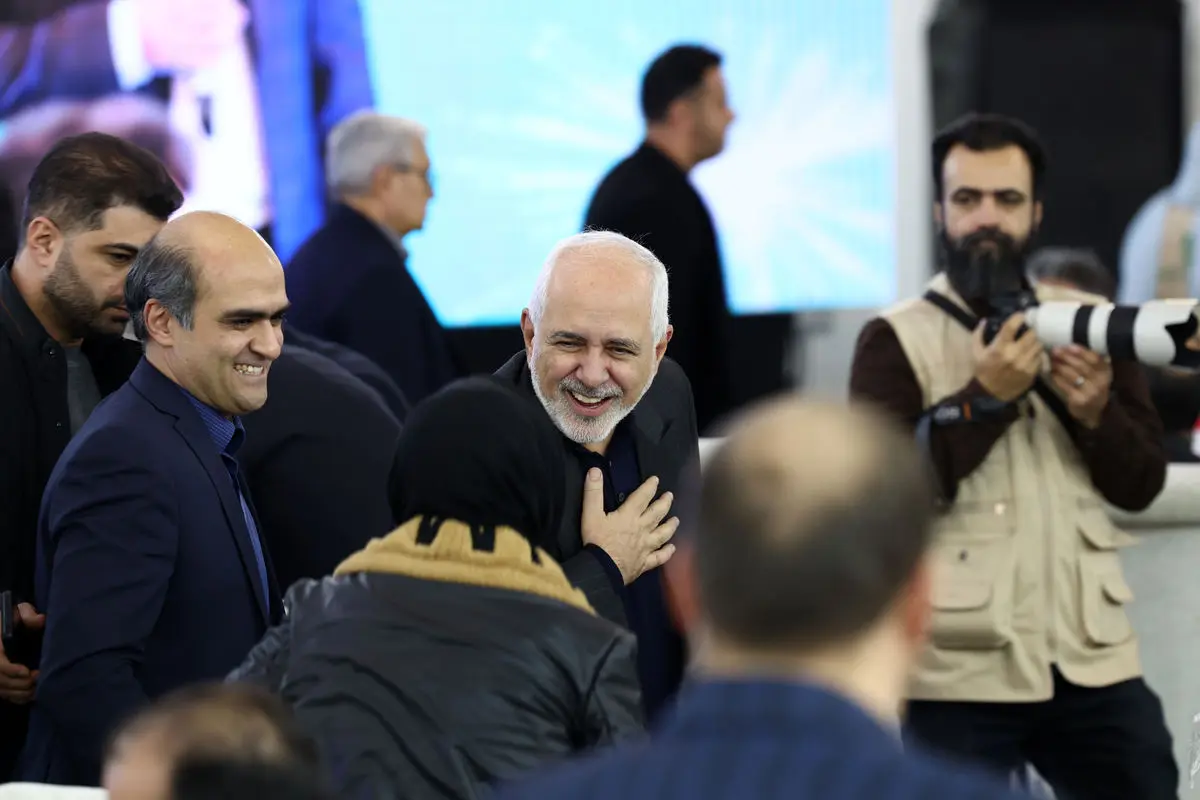 حضور ظریف در جشن 10 سالگی خبرفوری/ تصاویر