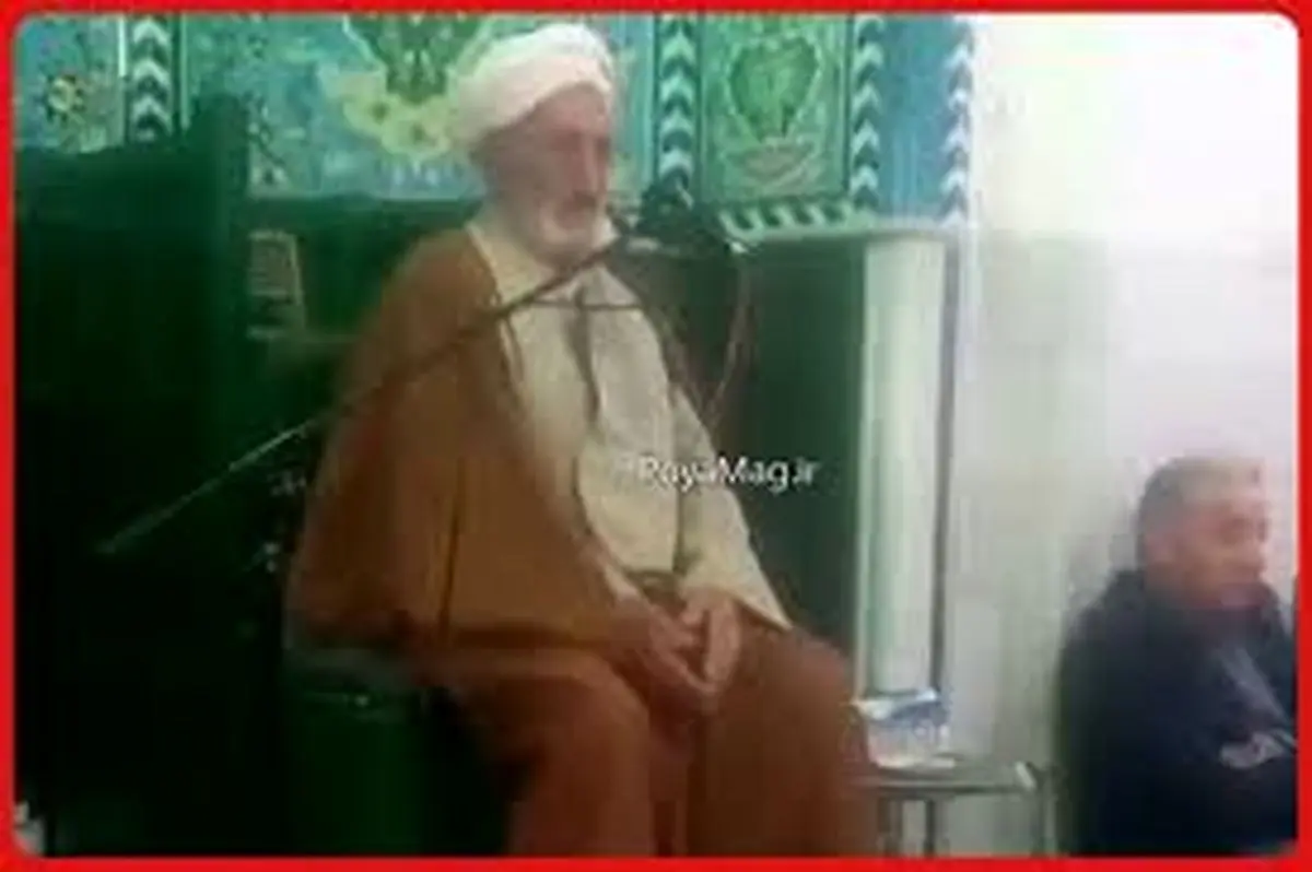 سکته ناگهانی امام جماعت نصرآباد هنگام خطبه روی منبر؛ لحظاتی که همه را شوکه کرد