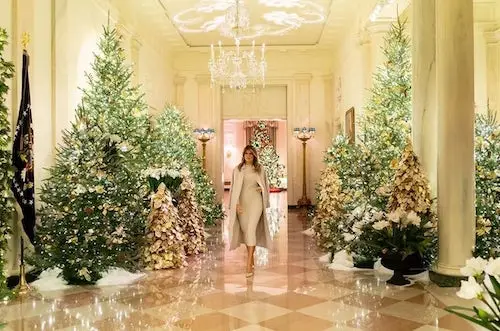استایل‌های ملانیا ترامپ در کریسمس