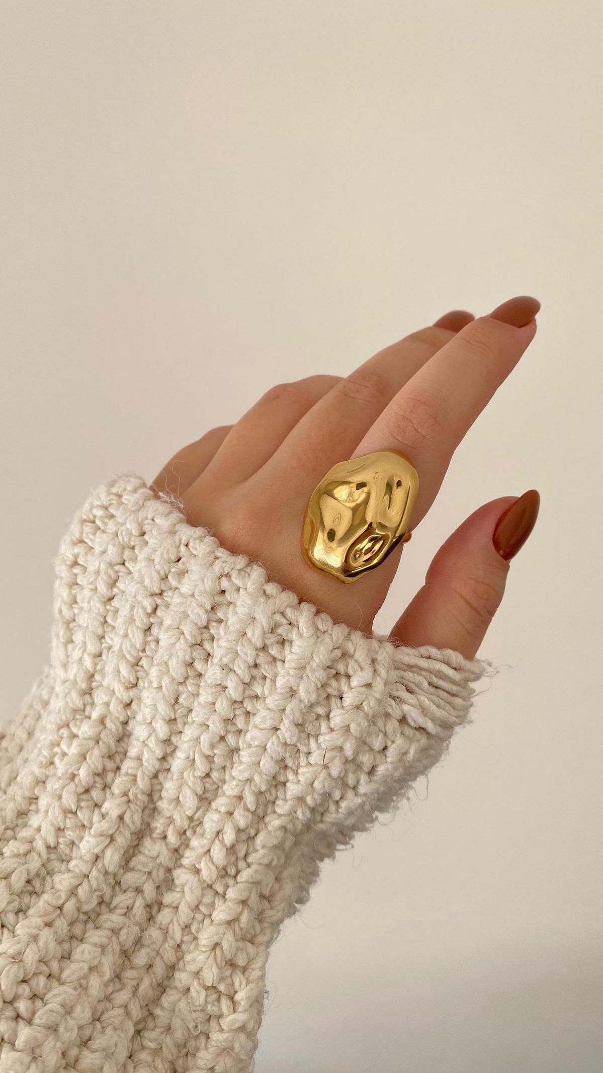 مدل انگشتر طلا بدون نگین شیک