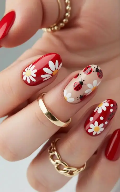 طرح ناخن‌های یلدایی