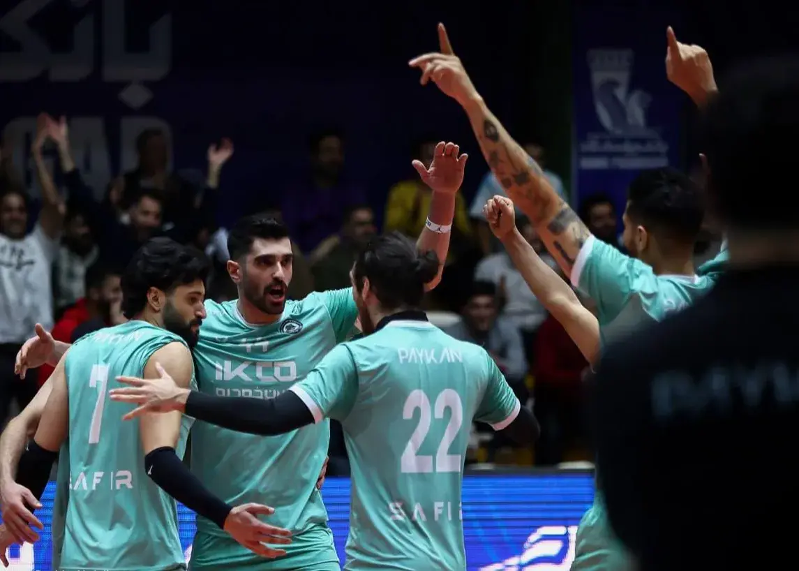 پیکان تهران؛ سوغات شیرین و غرورآفرین از شمال ایران در لیگ برتر والیبال!