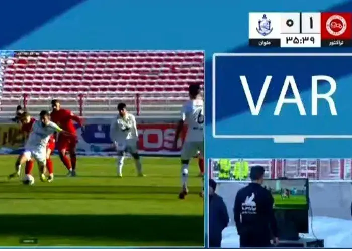 گل زیبای تراکتور به ملوان مردود شد