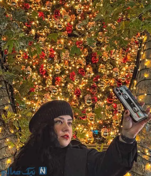 عکسهای پریچهر قنبری در امریکا