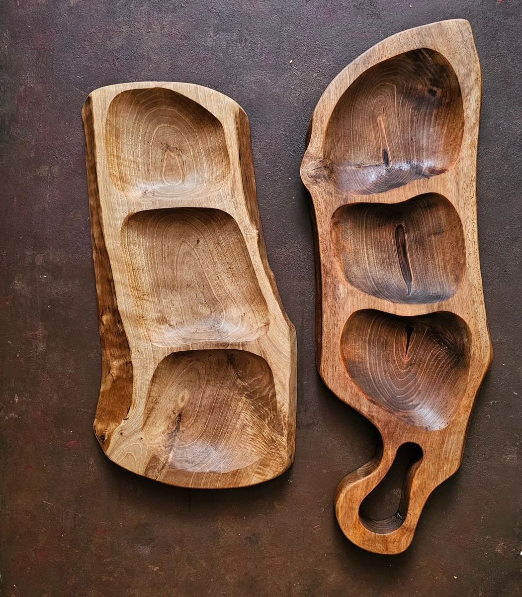 شکلات خوری چوبی