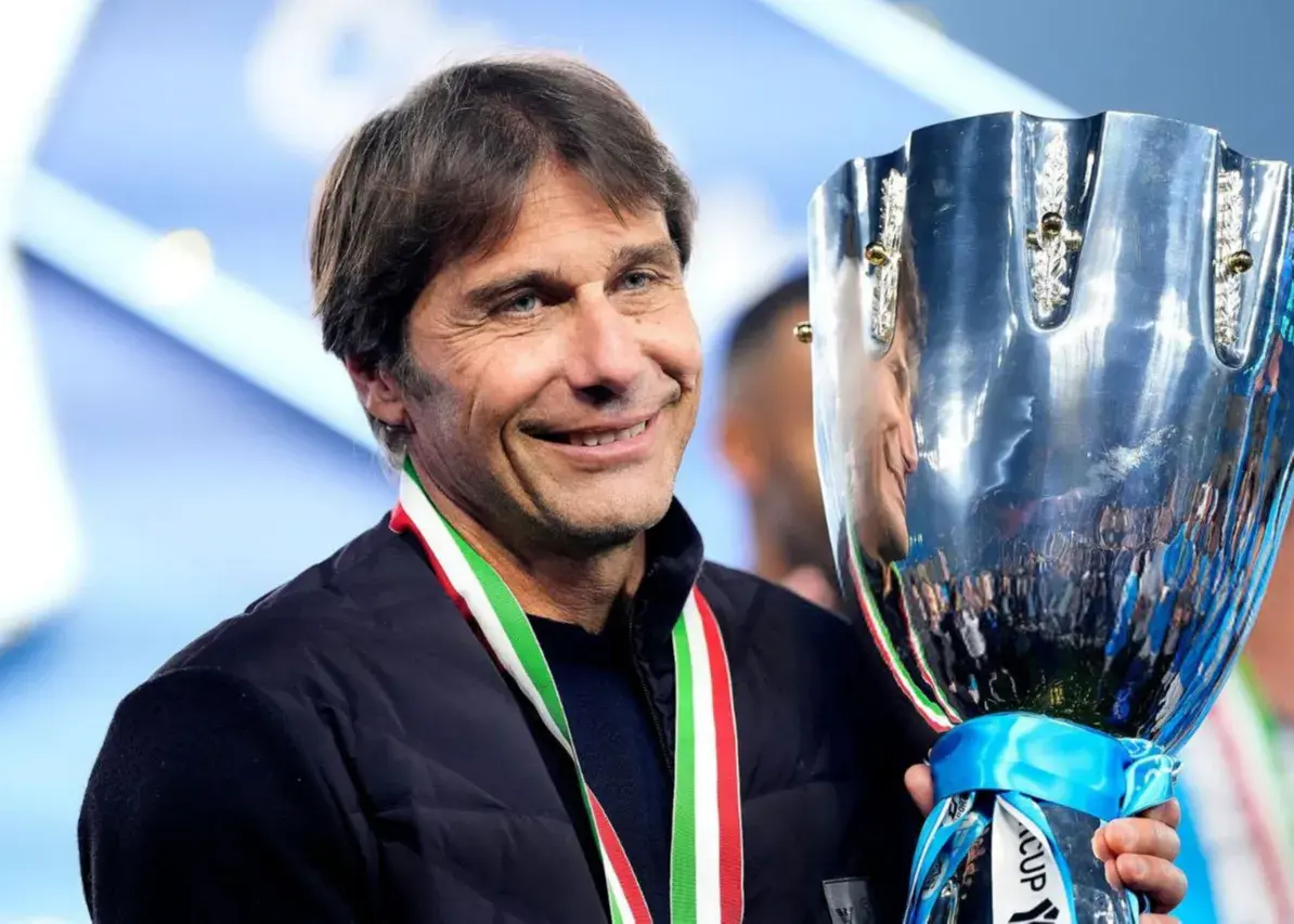 کونته بعد از قهرمانی ناپولی: هنوز برای سلطه کامل بر فوتبال ایتالیا آماده نیستیم!