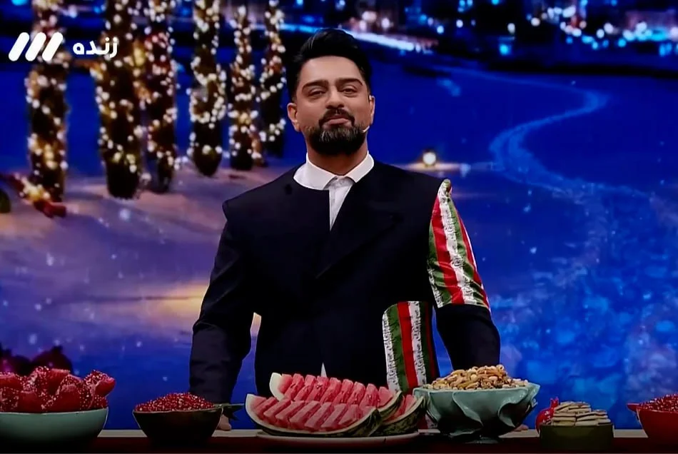 استایل خاص مجری صداوسیما در شب یلدا؛ واکنش‌های جنجالی کاربران فضای مجازی