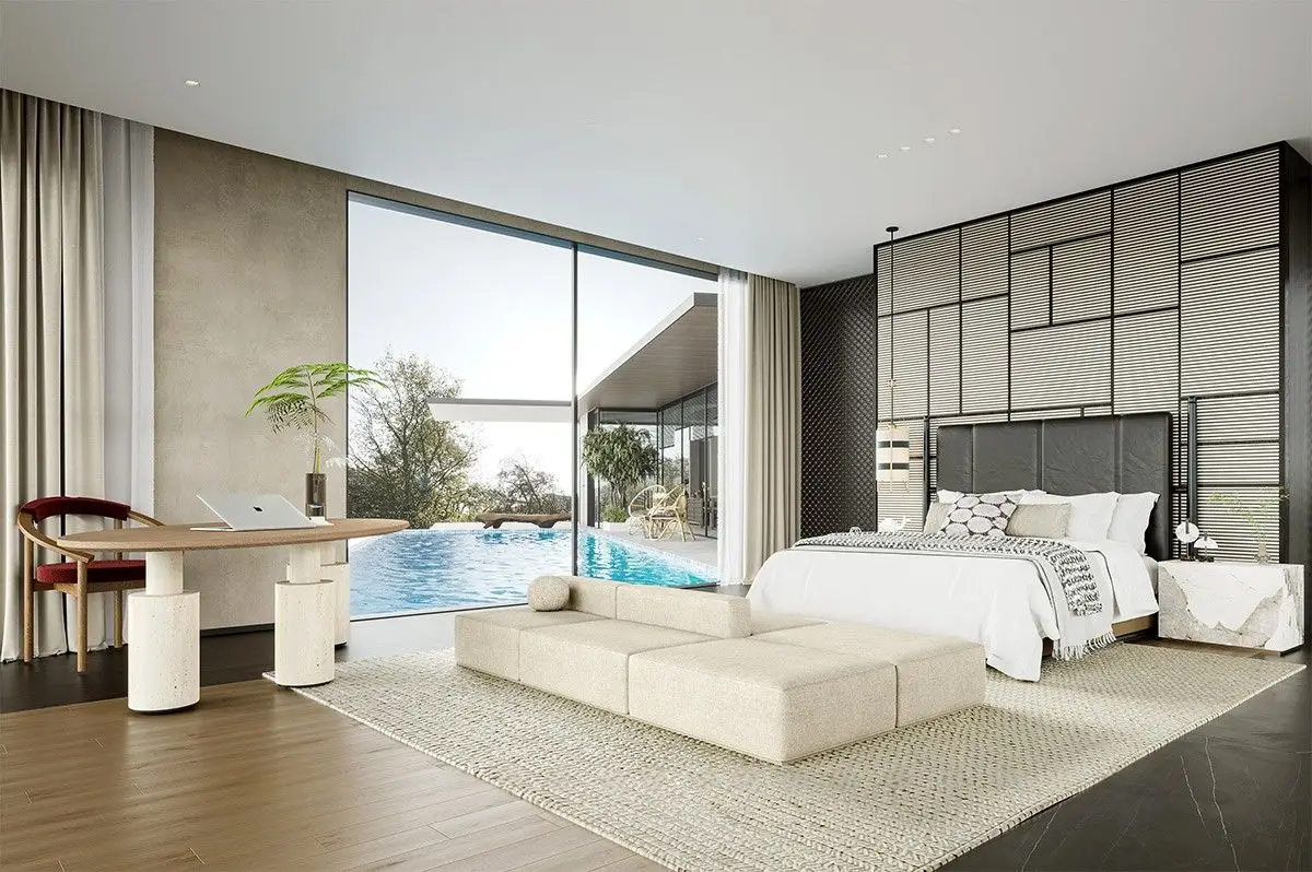 بزرگترین اتاق خواب تهران که بیشتر شبیه تالار عروسی است