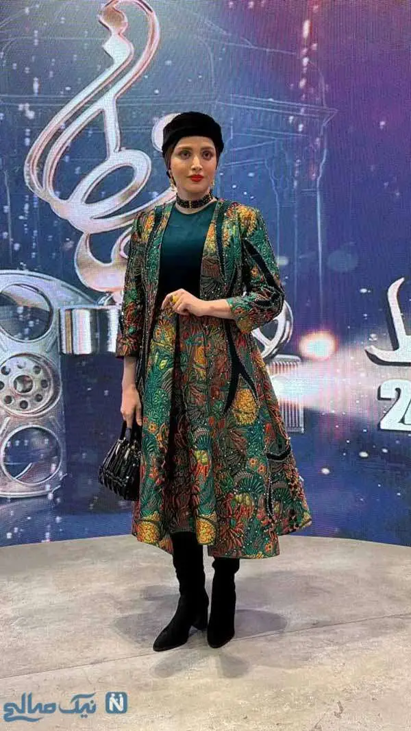 رونمایی بهنوش طباطبایی از باشکوه‌ترین استایل سال / ملکه سبزپوش بیست‌وچهارمین دوره جشن حافظ