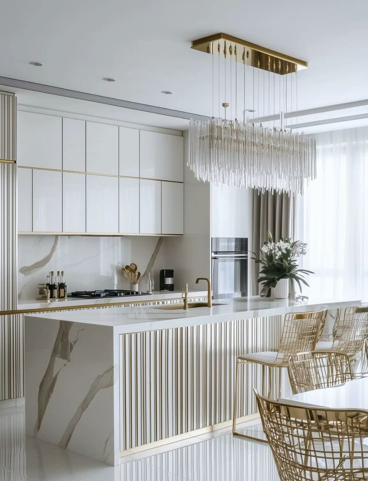 لوستر و چراغ آویز آشپزخانه