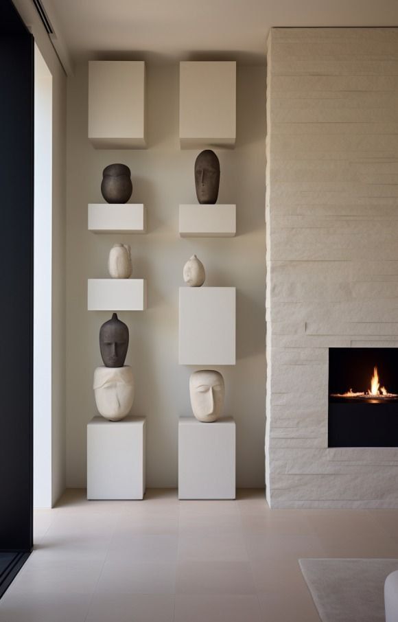 دکوری و ویترین پذیرایی توکار