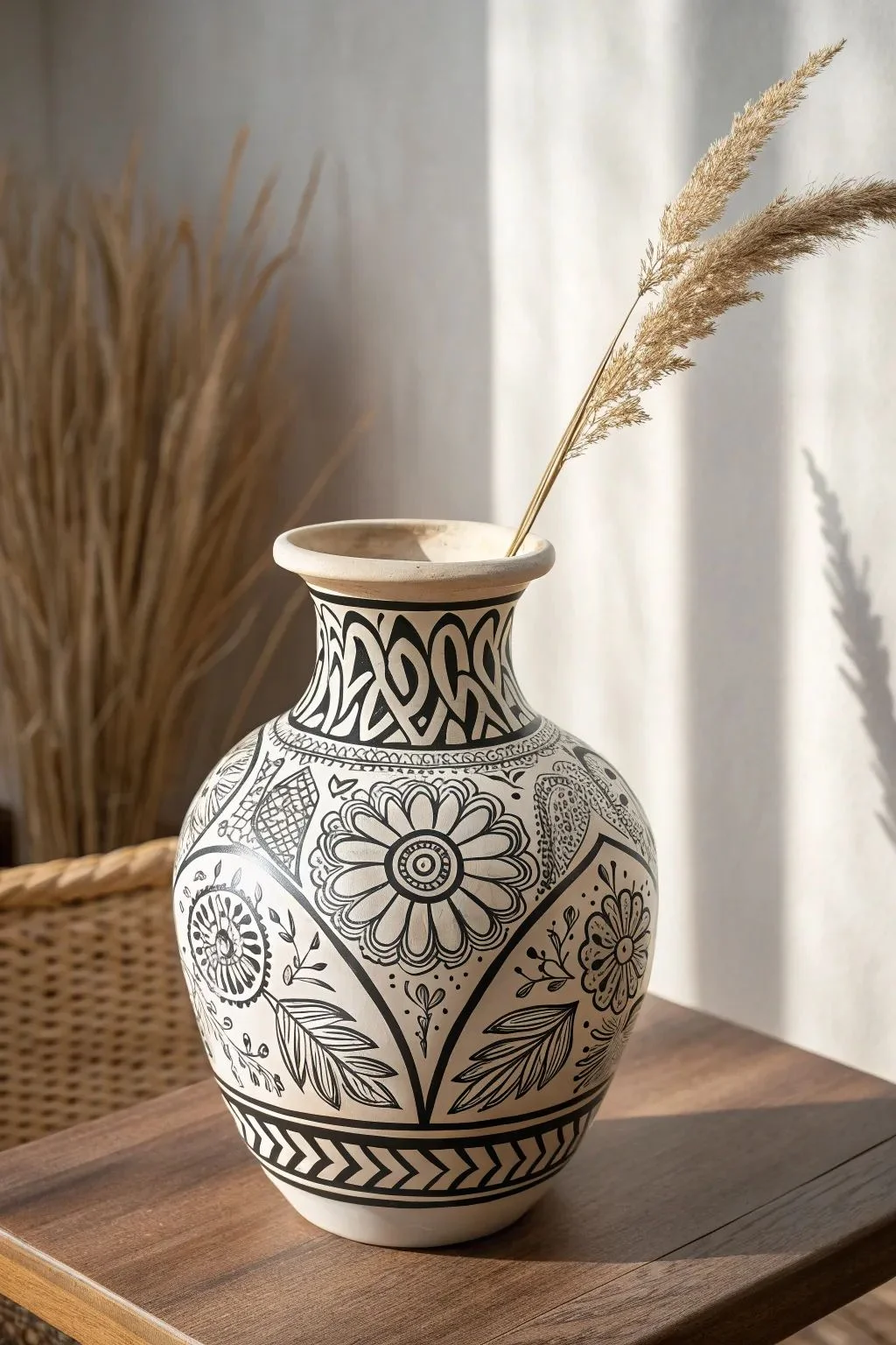 نقاشی گلدان