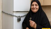 خلاقیت بی‌نظیر مادر ایرانی برای قفل کردن یخچال و قابلمه‌ها؛ روش خنده‌دار و موثر علیه بچه‌های شکمو!