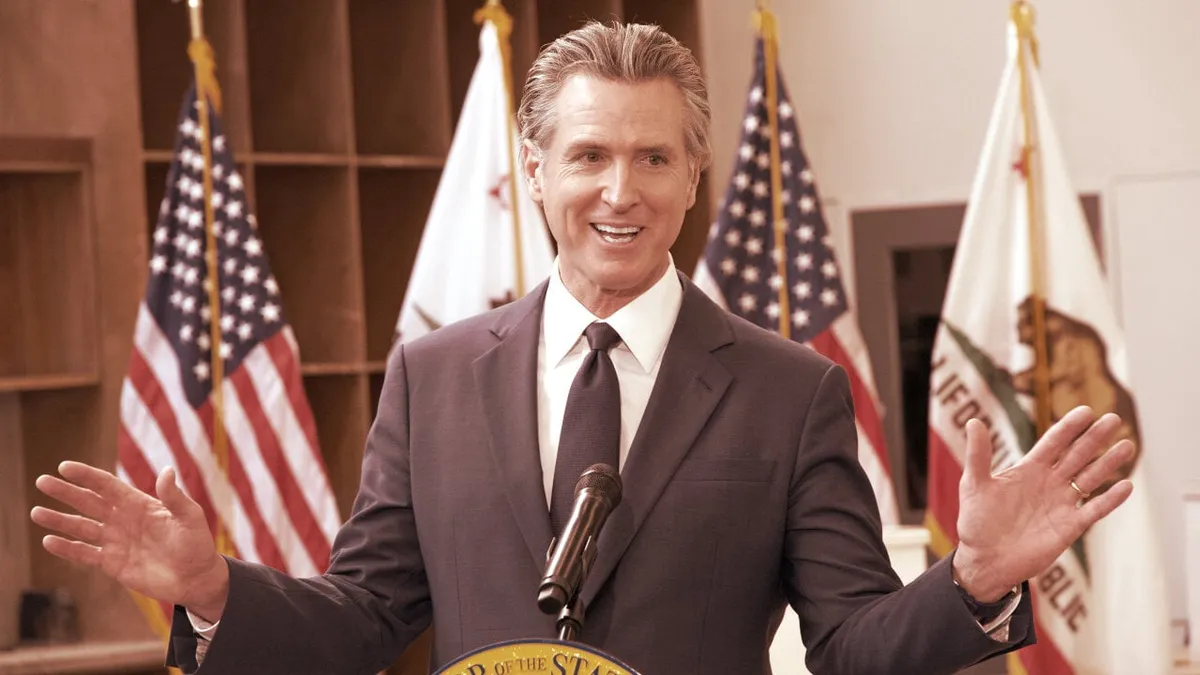 فرماندار کالیفرنیا با وب‌سایتی جدید، عفوهای جنجالی ارز دیجیتال ترامپ را رسوا کرد!