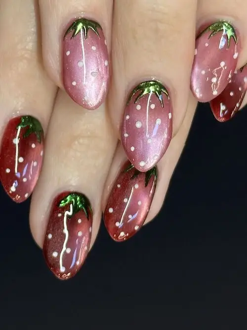 طرح ناخن‌های یلدایی