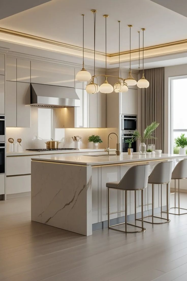 لوستر و چراغ آویز آشپزخانه