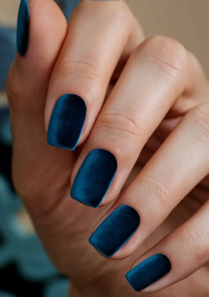 لاک ناخن مخملی