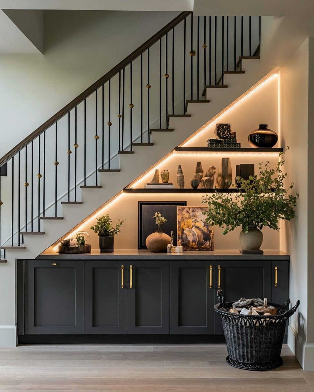 دکوری و ویترین پذیرایی توکار